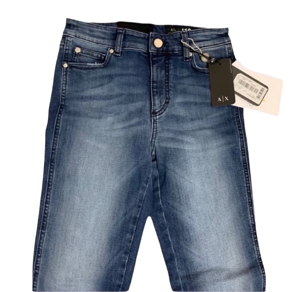 ARMANI EXCHANGE Mid Rise Super Skinny Jeans - Size is 26R - Picture 2 of 10